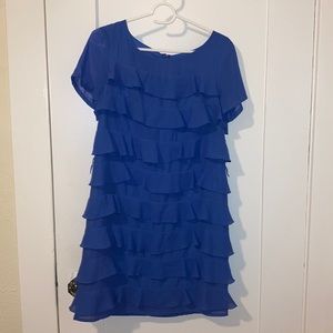 Blue Chiffon H&M Dress